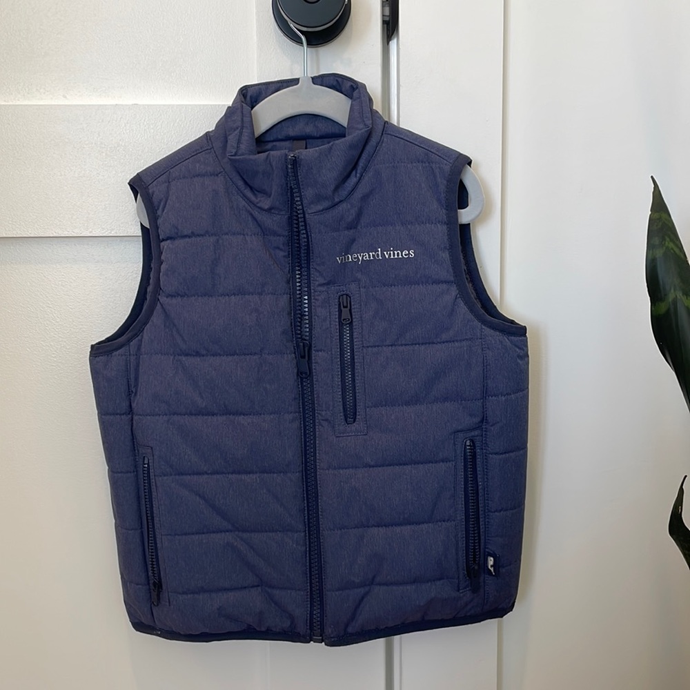 Vineyard vine blue vest